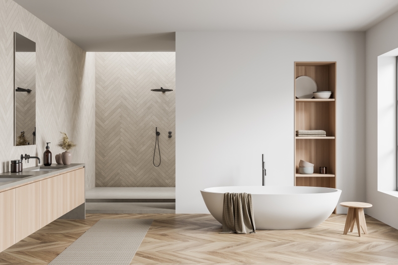 Bathroom Shower and Tub